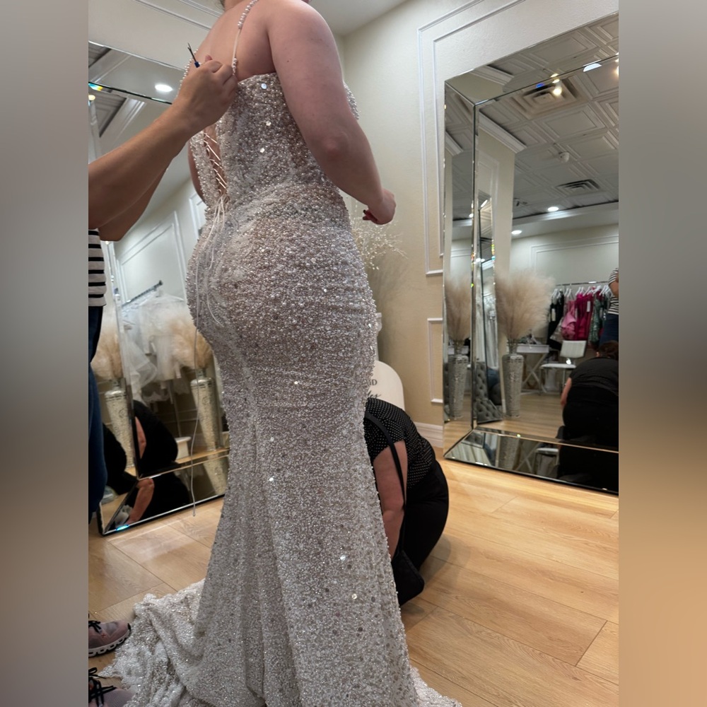 Mermaid Wedding Dress - Picture 3 of 11